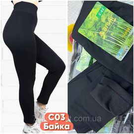 Фотография Лосины женские, молодёжные на байке р-ры L-5XL "STELLA" купить недорого от прямого поставщика