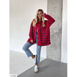 Фотография Женская фланелевая рубашка р.УНИВЕРСАЛЬНЫЙ "ANNABELLE" купить недорого от прямого поставщика