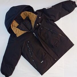 Курка дитяча зимова на хлопчика A827 black р.140-170 "MALIBU" недорого оптом від прямого постачальника