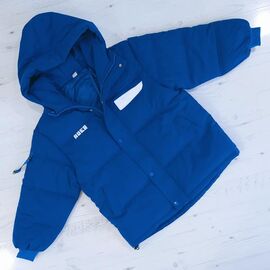 Фотография Курка детская зимняя на мальчика K22 blue р.9-12 "MALIBU" недорого оптом от прямого поставщика