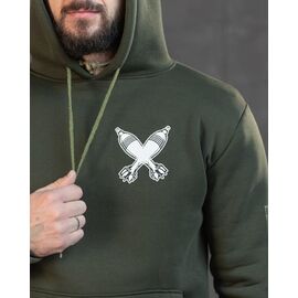 Худи чоловічий 602 khaki р.48-54 "Madoka" недорого оптом від прямого постачальника