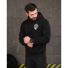 Фотография Худи мужской 613 black р.48-54 "Madoka" недорого оптом от прямого поставщика