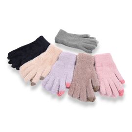 Фотография Перчатки детские на девочку D03 mix р.9-11 "KH clothes" недорого оптом от прямого поставщика