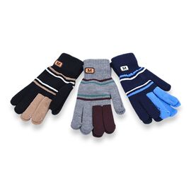 Фотография Перчатки мужские D05 mix р.M-XL "KH clothes" недорого оптом от прямого поставщика