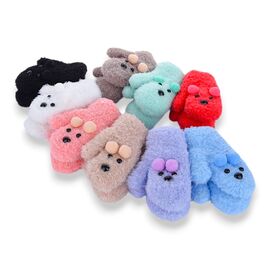 Фотография Варежки детские унисекс 0903 mix р.1-4 "KH clothes" недорого оптом от прямого поставщика