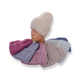 Шапка зимова жіноча Y137 mix р.54-58 "Red Hat" недорого оптом від прямого постачальника