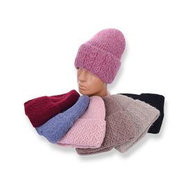 Шапка зимова жіноча Y138 mix р.54-58 "Red Hat" недорого оптом від прямого постачальника