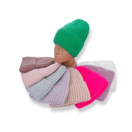 Шапка зимова жіноча Y139 mix р.52-56 "Red Hat" недорого оптом від прямого постачальника