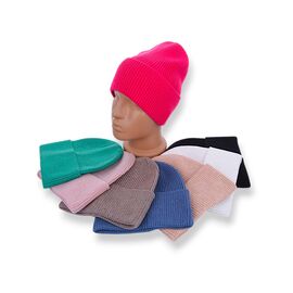 Шапка зимова жіноча Y153 mix р.50-56 "Red Hat" недорого оптом від прямого постачальника