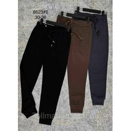 Спортивні штани чоловічі, на манжеті розміри 30-36 (3 кв) "PROSTOMEN" недорого від прямого постачальника