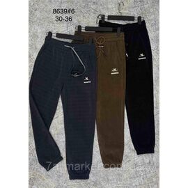 Спортивні штани чоловічі, на манжеті розміри 30-36 (3 кв) "PROSTOMEN" недорого від прямого постачальника