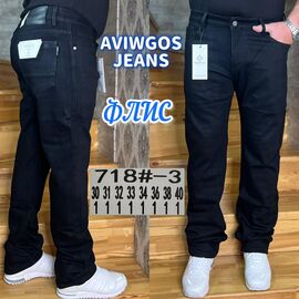 Джинси чоловічі 718-3 black р.30-40 "God Baron" недорого оптом від прямого постачальника