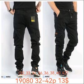 Фотография Джинсы мужские 19080 black р.32-42 "God Baron" недорого оптом от прямого поставщика