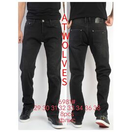 Фотография Джинсы мужские 6981 black р.29-38 "God Baron" недорого оптом от прямого поставщика