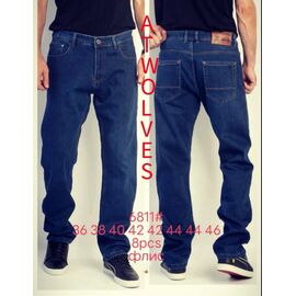 Фотография Джинсы мужские 6811 blue р.36-46 "God Baron" недорого оптом от прямого поставщика