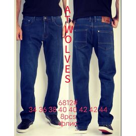 Фотография Джинсы мужские 6812 blue р.34-44 "God Baron" недорого оптом от прямого поставщика