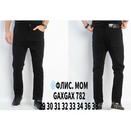 Фотография Джинсы мужские GAXGAX 782 black р.29-38 "God Baron" недорого оптом от прямого поставщика