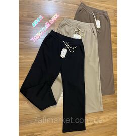 Фотография Спортивные штаны женские, на меху/прямые р-ры M-3XL (3цв)"STELLA" недорого от прямого поставщика