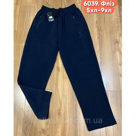 Спортивні штани чоловічі, прямі на флісі розміри 5XL-9XL (3кв)"STELLA" недорого від прямого постачальника