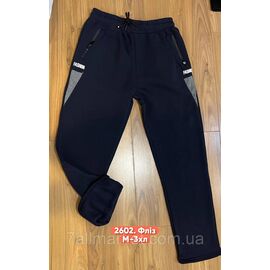 Спортивні штани чоловічі, прямі на флісі розміри M-3XL (3кв)"STELLA" недорого від прямого постачальника