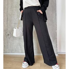 Фотография Штаны спортивные женские 10 black р.S-2XL "VICTORY" недорого оптом от прямого поставщика