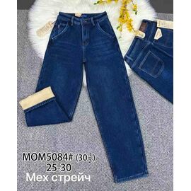 Фотография Джинсы утеплённые женские 5084 blue р.25-30 "Vindassion" недорого оптом от прямого поставщика