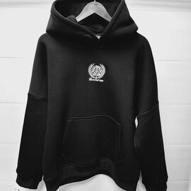 Фотография Худи женское 0032 black р.44-46 "Newe" недорого оптом от прямого поставщика