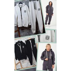 Костюм спортивний жіночий 5604 white р.L-3XL "Newe" недорого оптом від прямого постачальника