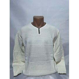 Фотография Свитер мужской SB1197 white р.L-2XL "Sabihina" недорого оптом от прямого поставщика