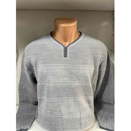 Фотография Свитер мужской SB1198 grey р.L-2XL "Sabihina" недорого оптом от прямого поставщика
