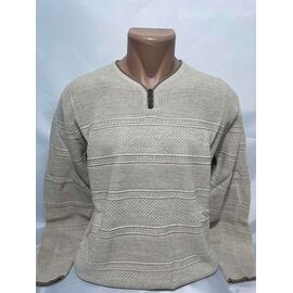 Фотография Свитер мужской SB1199 beige р.L-2XL "Sabihina" недорого оптом от прямого поставщика