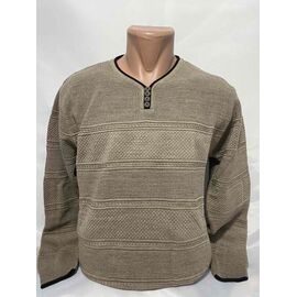 Фотография Свитер мужской SB1200 khaki р.L-2XL "Sabihina" недорого оптом от прямого поставщика