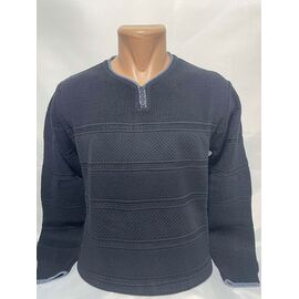 Фотография Свитер мужской SB1203 navy р.L-2XL "Sabihina" недорого оптом от прямого поставщика