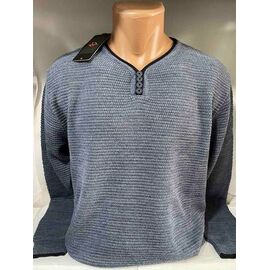 Фотография Свитер мужской SB1207 l.blue р.L-2XL "Sabihina" недорого оптом от прямого поставщика