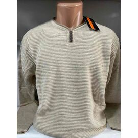 Фотография Свитер мужской SB1208 beige р.L-2XL "Sabihina" недорого оптом от прямого поставщика