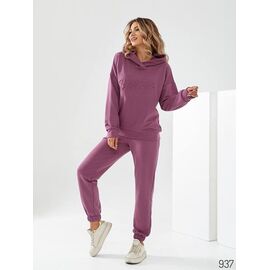 Фотография Костюм спортивный женский тёплый 937 lilac р.42-48 "DORA" недорого оптом от прямого поставщика
