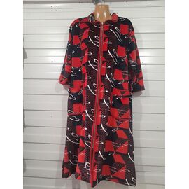 Халат жіночий теплий A145 red р.48-58 "Akvarel" недорого оптом від прямого постачальника