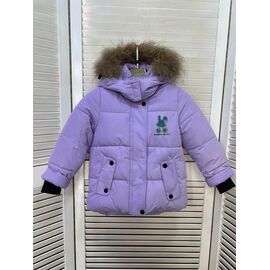 Курка дитяча зимова на дівчинку T10 purple р.92-116 "Major" недорого оптом від прямого постачальника