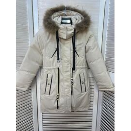Курка дитяча зимова на дівчинку LK928 beige р.140-164 "Major" недорого оптом від прямого постачальника