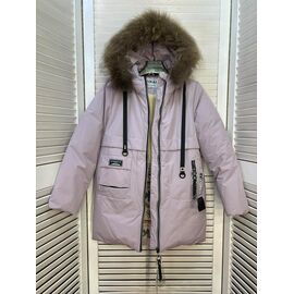 Курка дитяча зимова на дівчинку L926 powder р.128-152 "Major" недорого оптом від прямого постачальника