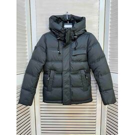 Курка дитяча зимова на дівчинку D110 d.grey р.110-140 "Major" недорого оптом від прямого постачальника