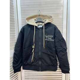 Куртка дитяча демісезонна на дівчинку 20972 black р.152-170 "Major" недорого оптом від прямого постачальника