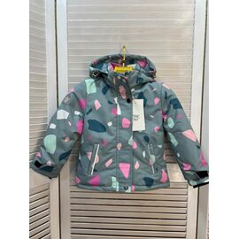 Фотография Куртка детская демисезонная на девочку 7722 grey р.92-116 "Major" недорого оптом от прямого поставщика