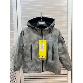 Куртка дитяча демісезонна на хлопчика 20970 grey р.122-140 "Major" недорого оптом від прямого постачальника