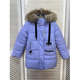 Курка дитяча зимова на дівчинку L956 lilac р.122-146 "Major" недорого оптом від прямого постачальника