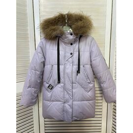 Курка дитяча зимова на дівчинку L937 lilac р.122-146 "Major" недорого оптом від прямого постачальника