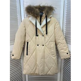 Курка дитяча зимова на дівчинку CP26 apricot р.140-164 "Major" недорого оптом від прямого постачальника