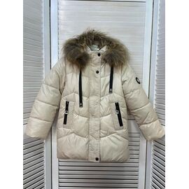 Фотография Курка детская зимняя на девочку L961 beige р.104-128 "Major" недорого оптом от прямого поставщика