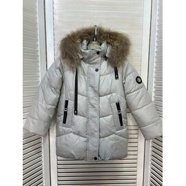 Фотография Курка детская зимняя на девочку L961 silver р.104-128 "Major" недорого оптом от прямого поставщика