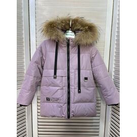 Фотография Курка детская зимняя на девочку L961 lilac р.104-128 "Major" недорого оптом от прямого поставщика